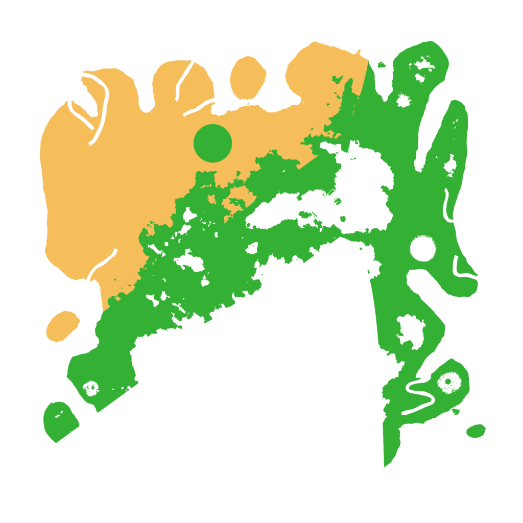Biome Rust Map: Procedural Map, Size: 3600, Seed: 351522152