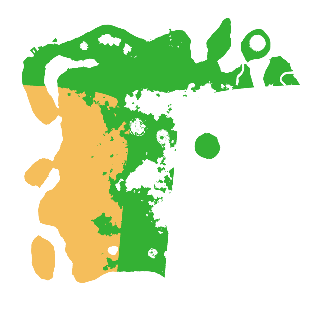 Biome Rust Map: Procedural Map, Size: 3500, Seed: 165670763