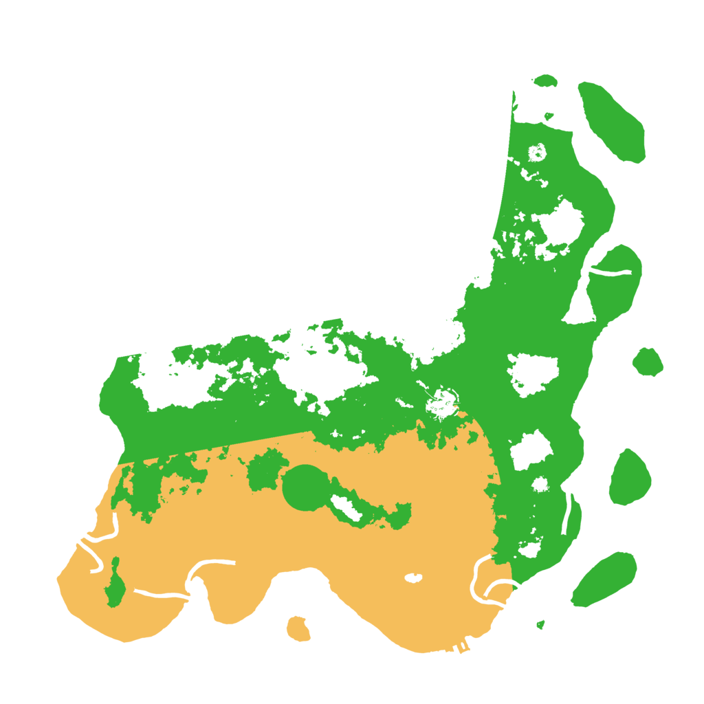 Biome Rust Map: Procedural Map, Size: 4000, Seed: 532294734