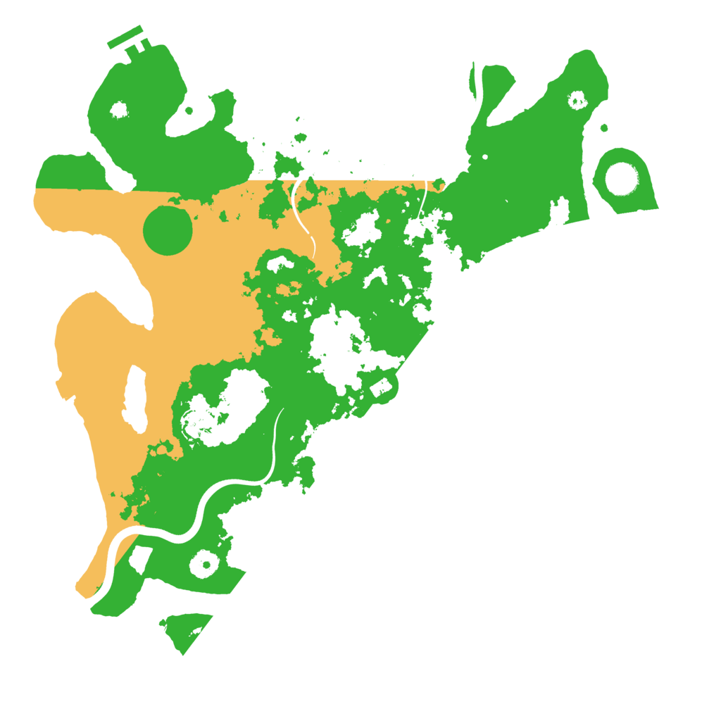 Biome Rust Map: Procedural Map, Size: 3850, Seed: 947745689