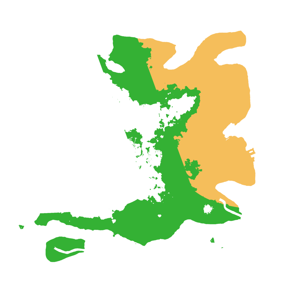 Biome Rust Map: Procedural Map, Size: 3000, Seed: 3805