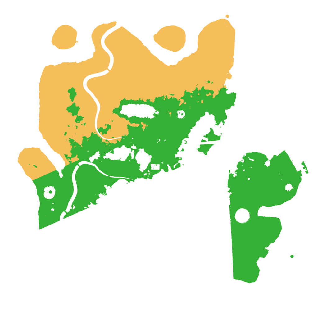 Biome Rust Map: Procedural Map, Size: 3850, Seed: 1175740813