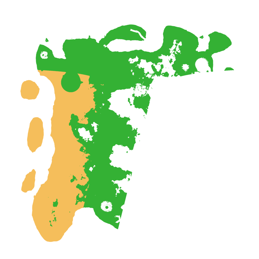 Biome Rust Map: Procedural Map, Size: 3500, Seed: 1291185220