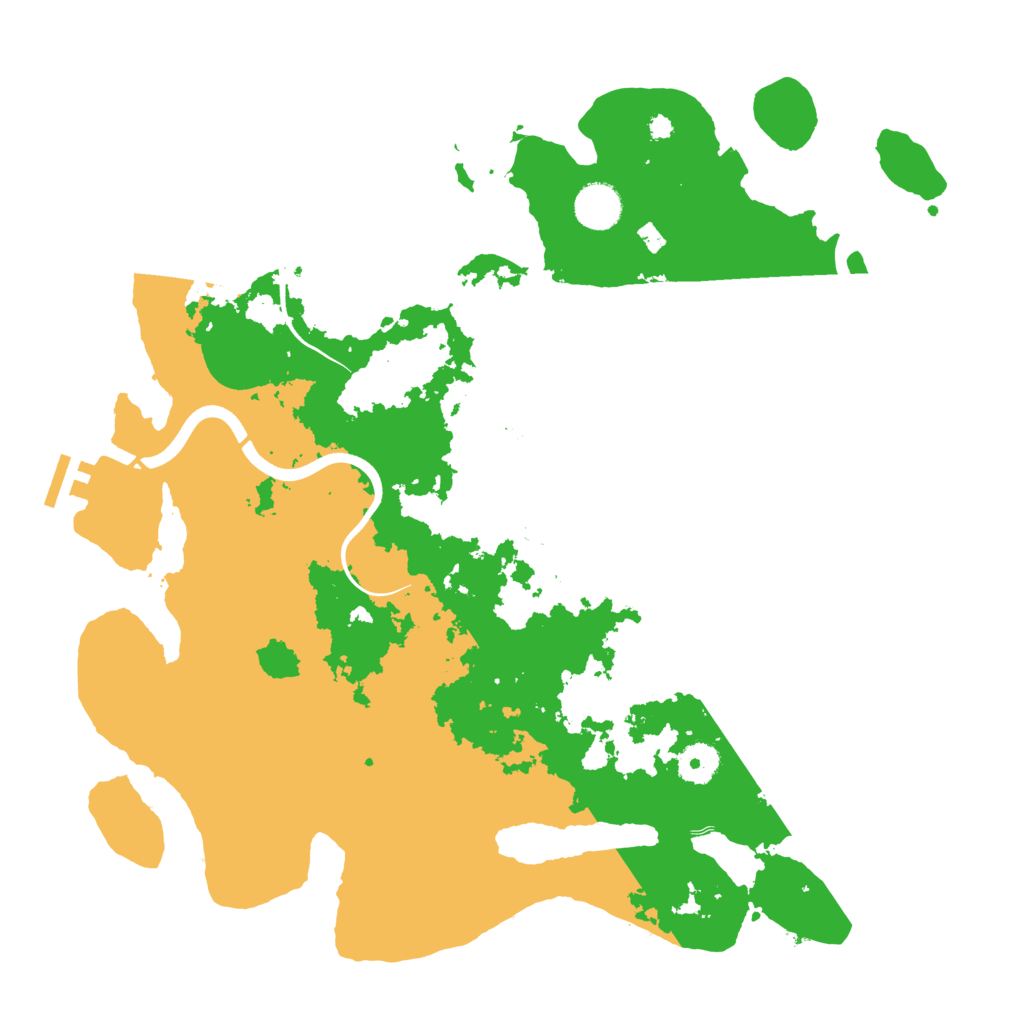 Biome Rust Map: Procedural Map, Size: 3850, Seed: 1977030695