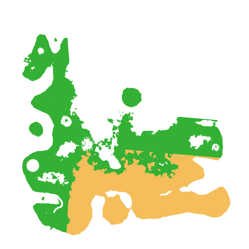 Biome Rust Map: Procedural Map, Size: 3500, Seed: 736534798