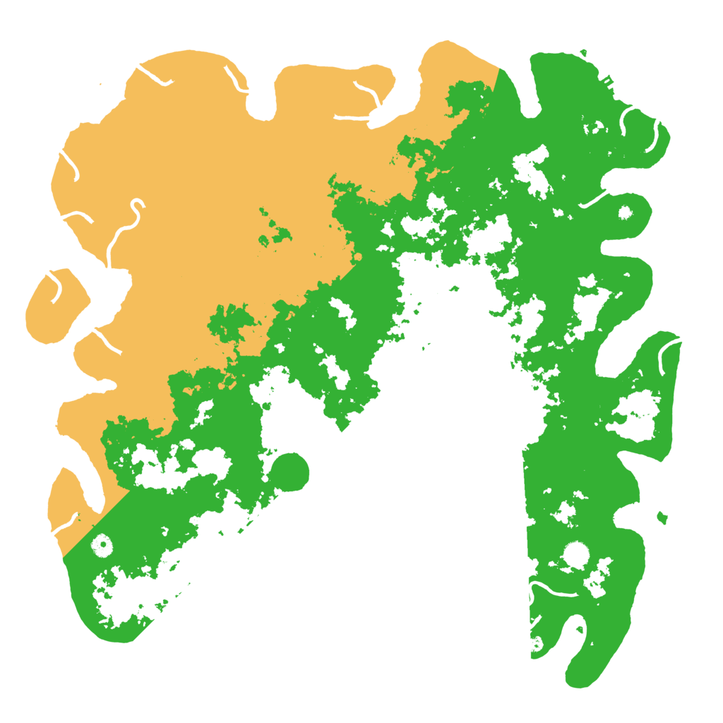 Biome Rust Map: Procedural Map, Size: 5000, Seed: 1879008140