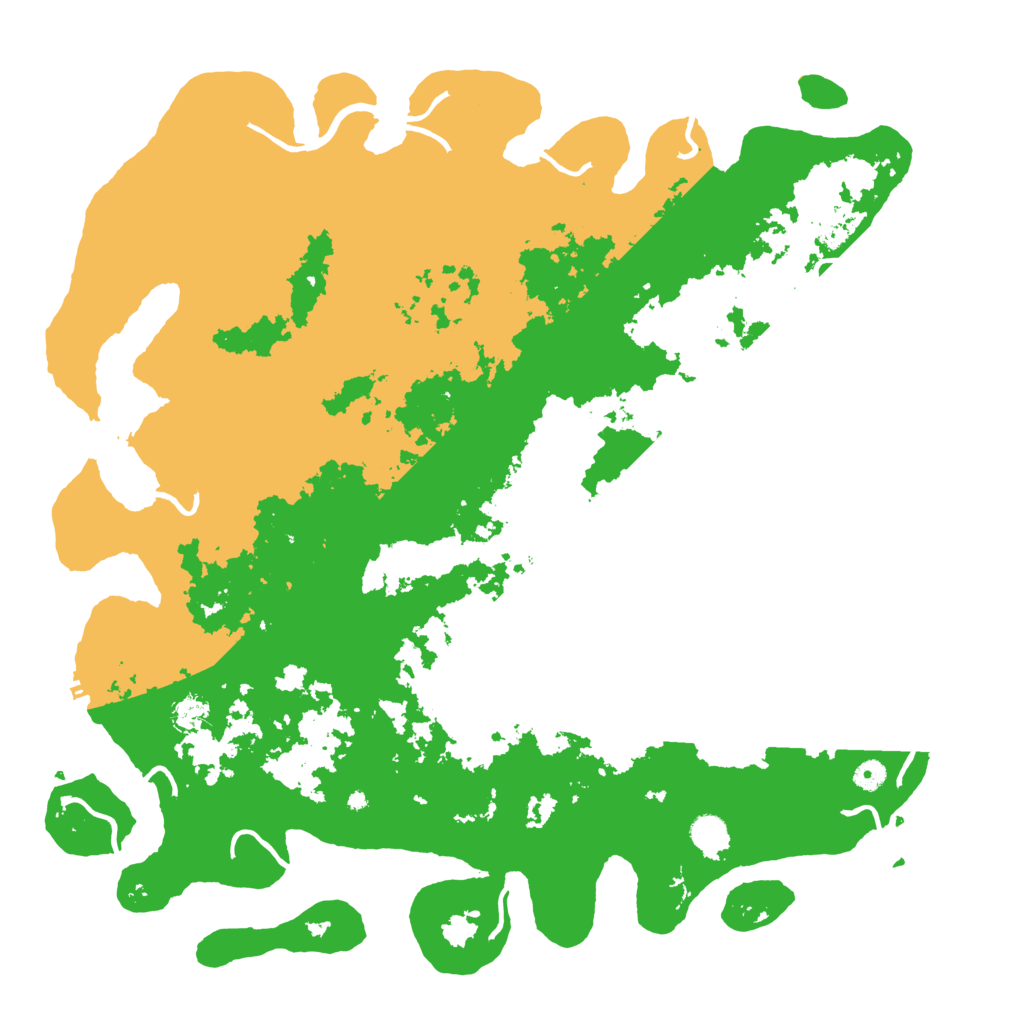 Biome Rust Map: Procedural Map, Size: 5000, Seed: 1111982998