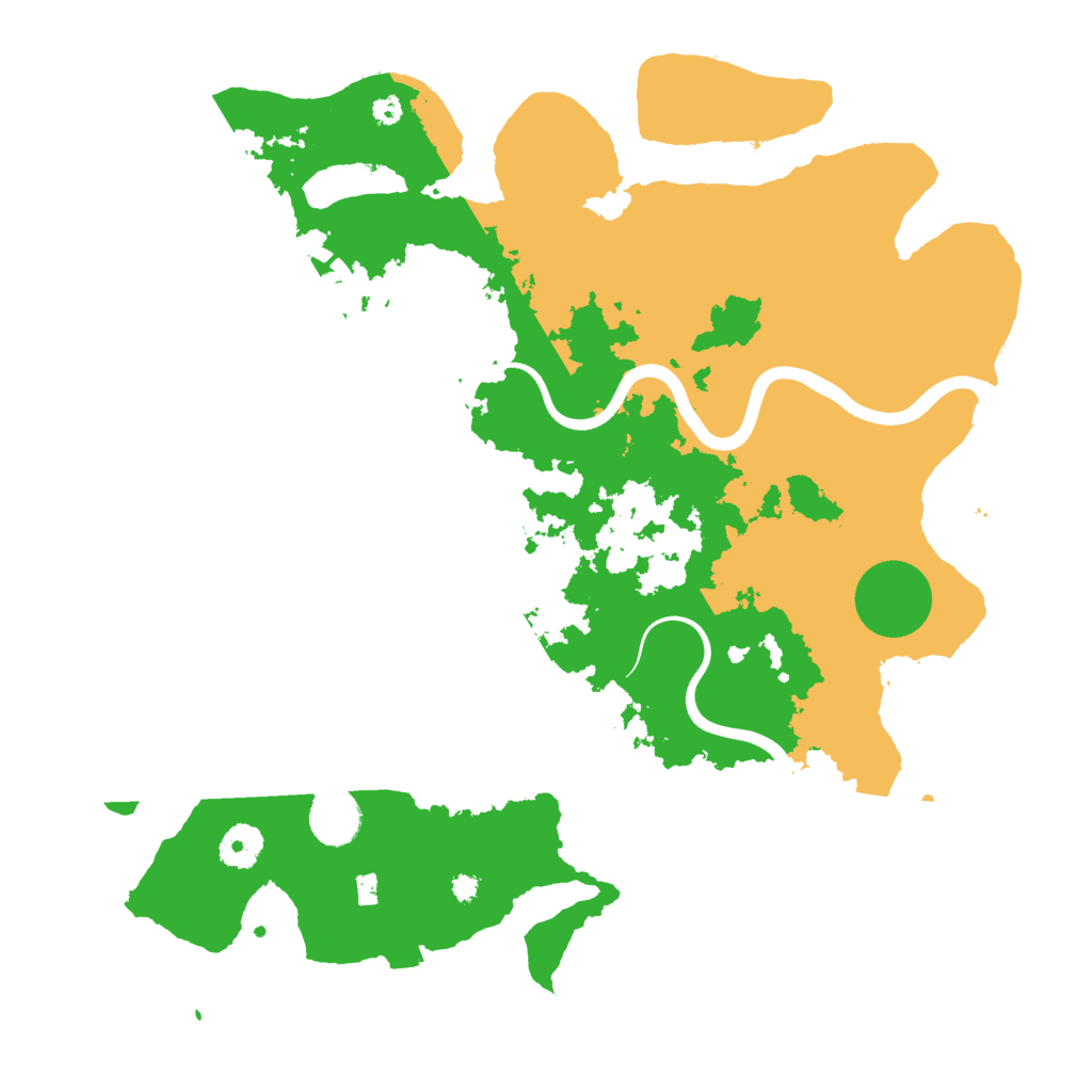 Biome Rust Map: Procedural Map, Size: 3750, Seed: 412412