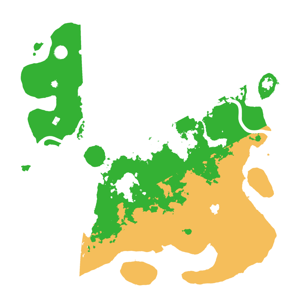 Biome Rust Map: Procedural Map, Size: 4000, Seed: 1305717418