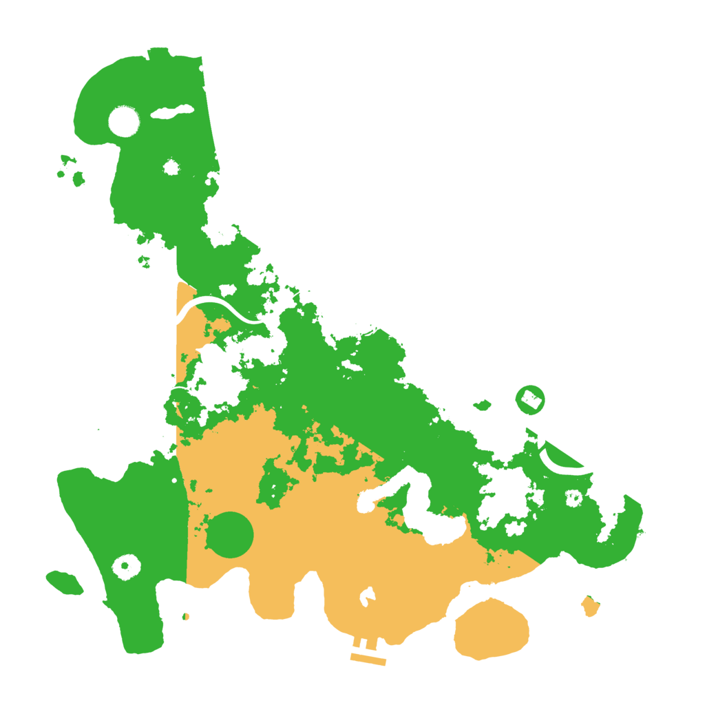 Biome Rust Map: Procedural Map, Size: 4000, Seed: 1338320052
