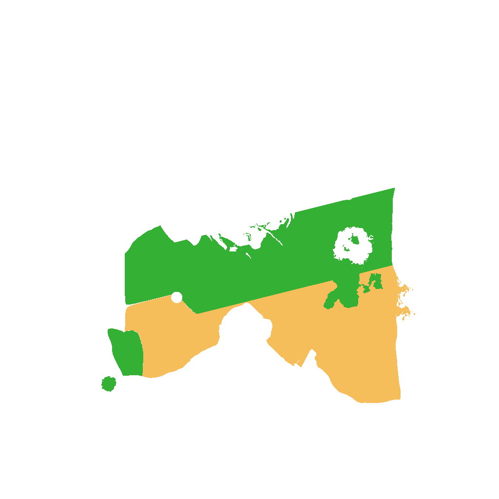 Biome Rust Map: Procedural Map, Size: 1350, Seed: 1