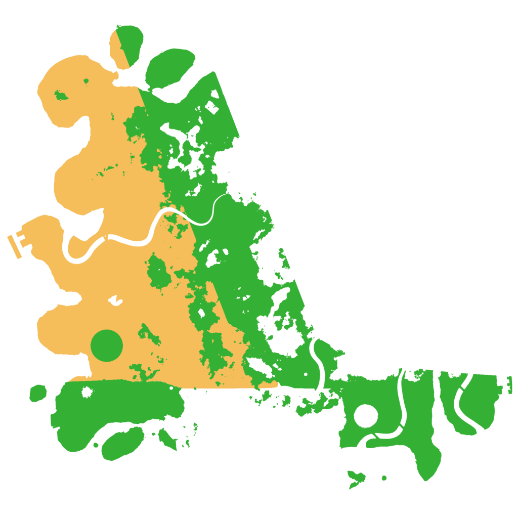 Biome Rust Map: Procedural Map, Size: 4250, Seed: 1656932116