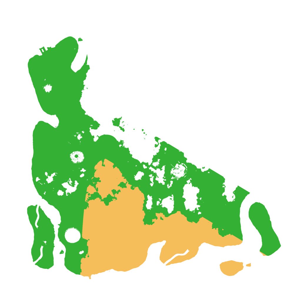 Biome Rust Map: Procedural Map, Size: 3500, Seed: 1035665779