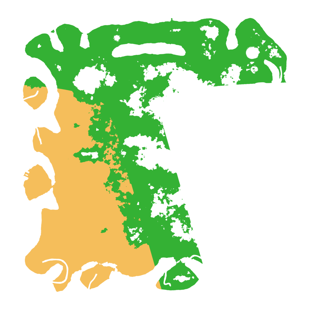Biome Rust Map: Procedural Map, Size: 4500, Seed: 341926355