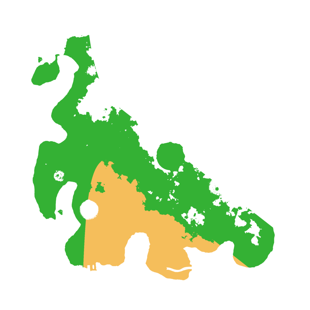 Biome Rust Map: Procedural Map, Size: 3000, Seed: 19255713