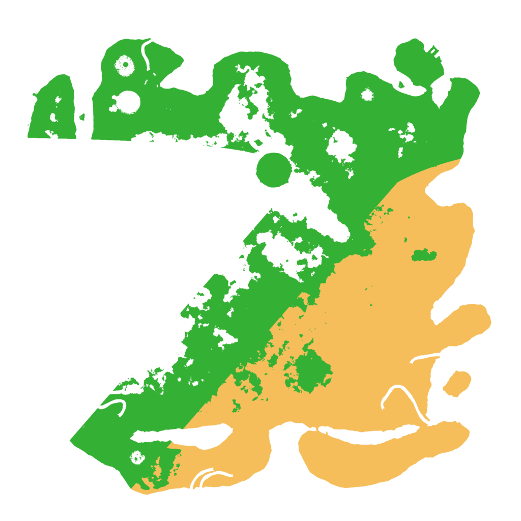 Biome Rust Map: Procedural Map, Size: 4000, Seed: 3872