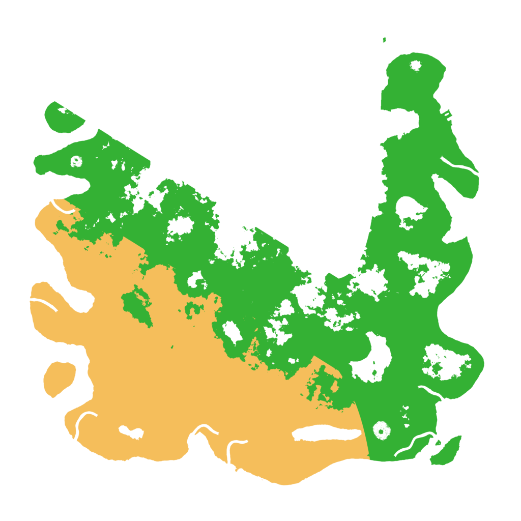 Biome Rust Map: Procedural Map, Size: 4500, Seed: 1452684