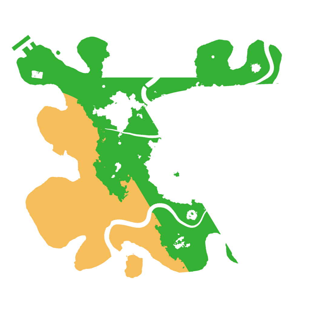 Biome Rust Map: Procedural Map, Size: 3000, Seed: 758318388