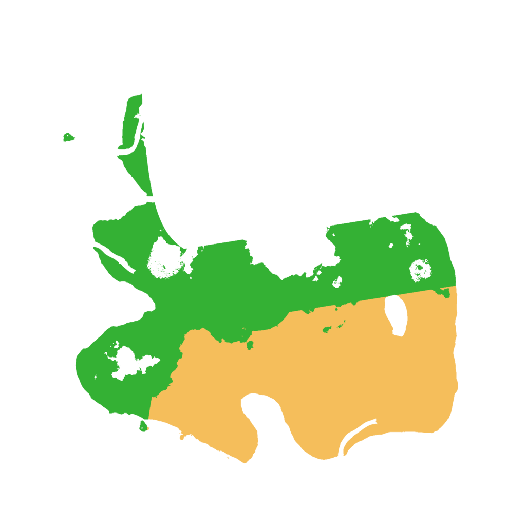 Biome Rust Map: Procedural Map, Size: 2500, Seed: 402753191