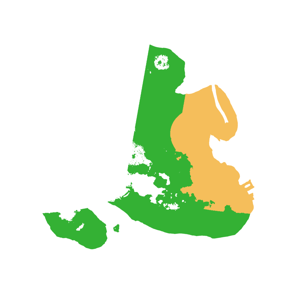Biome Rust Map: Procedural Map, Size: 2000, Seed: 147798147