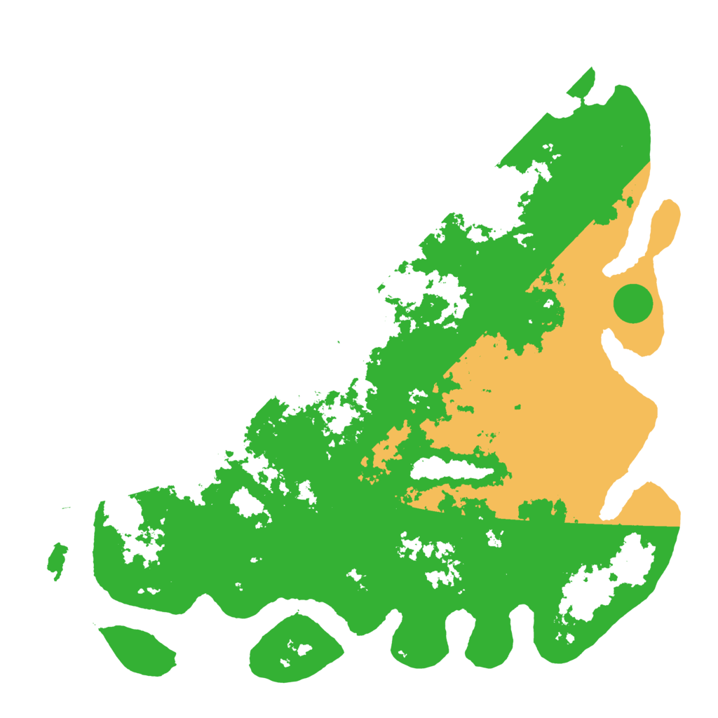 Biome Rust Map: Barren, Size: 4800, Seed: 54332213