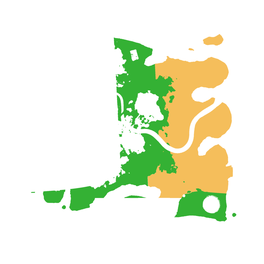 Biome Rust Map: Procedural Map, Size: 2700, Seed: 1509989311