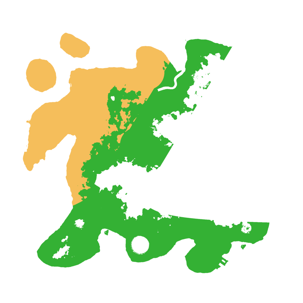 Biome Rust Map: Procedural Map, Size: 3000, Seed: 1055784812