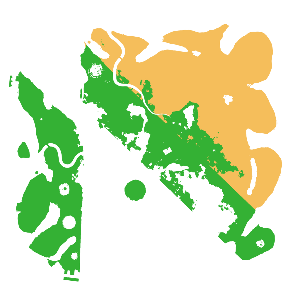 Biome Rust Map: Procedural Map, Size: 4000, Seed: 1720971776