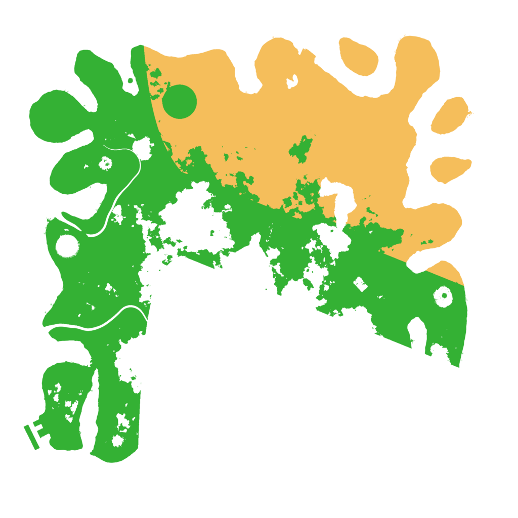 Biome Rust Map: Procedural Map, Size: 4000, Seed: 2510995