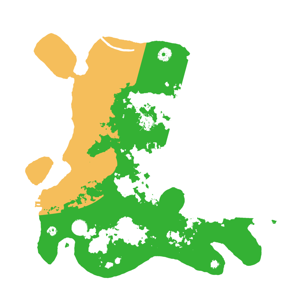 Biome Rust Map: Procedural Map, Size: 3300, Seed: 2227