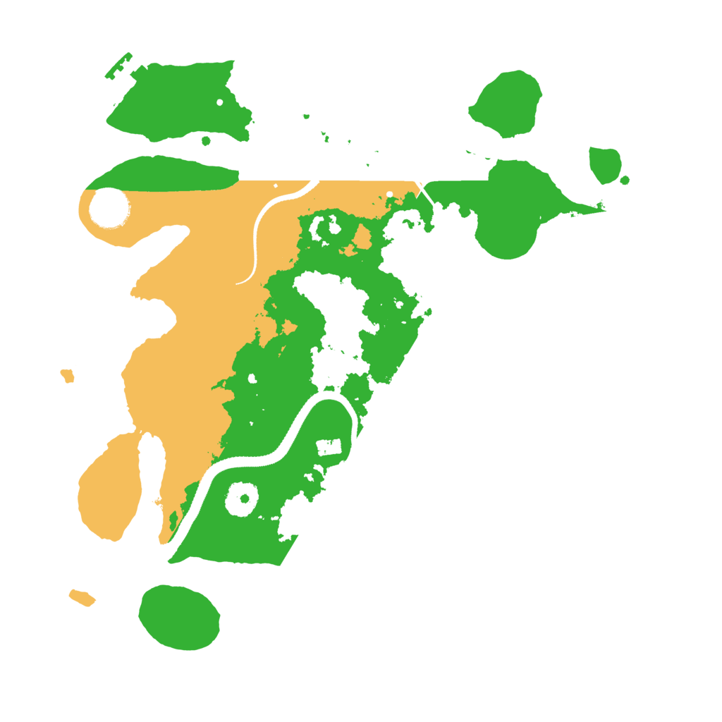 Biome Rust Map: Procedural Map, Size: 3200, Seed: 1626919639