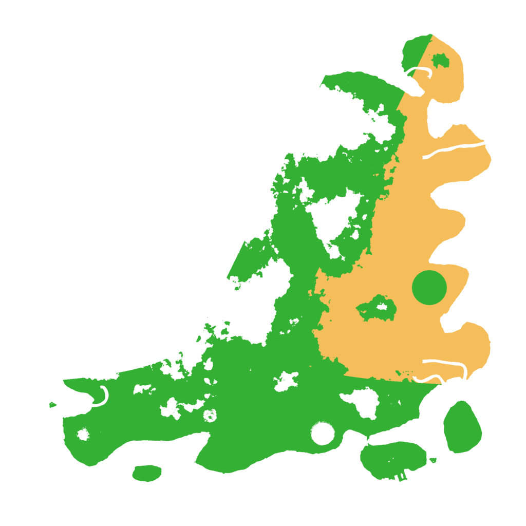 Biome Rust Map: Procedural Map, Size: 4000, Seed: 822532803