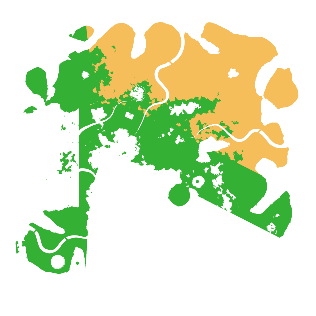 Biome Rust Map: Procedural Map, Size: 4000, Seed: 216102