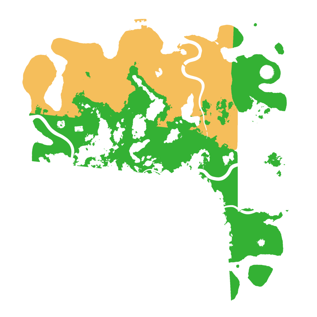 Biome Rust Map: Procedural Map, Size: 4000, Seed: 874515892