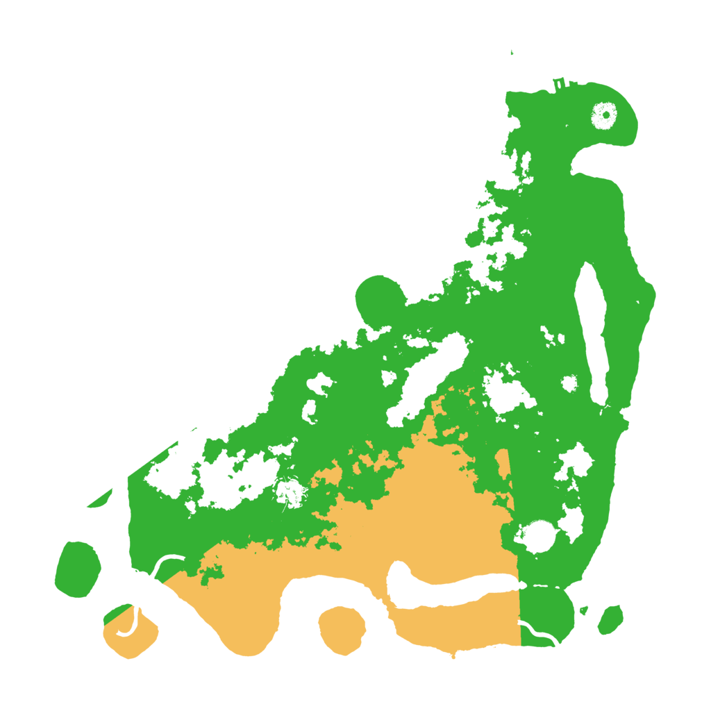 Biome Rust Map: Procedural Map, Size: 4000, Seed: 1269418138