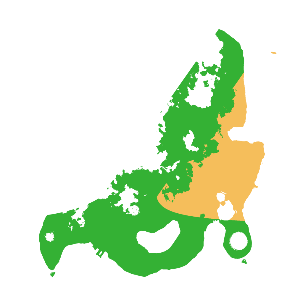 Biome Rust Map: Procedural Map, Size: 3000, Seed: 26935