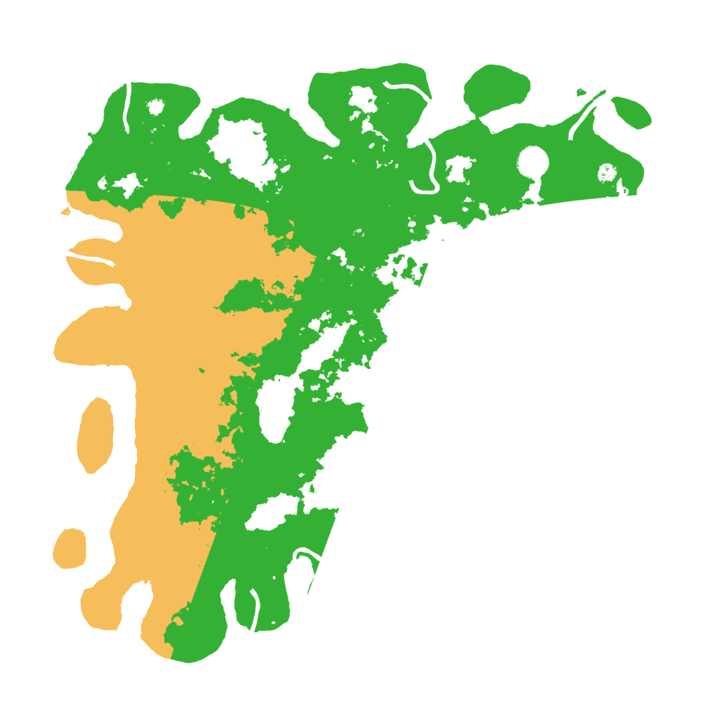Biome Rust Map: Procedural Map, Size: 4000, Seed: 313267