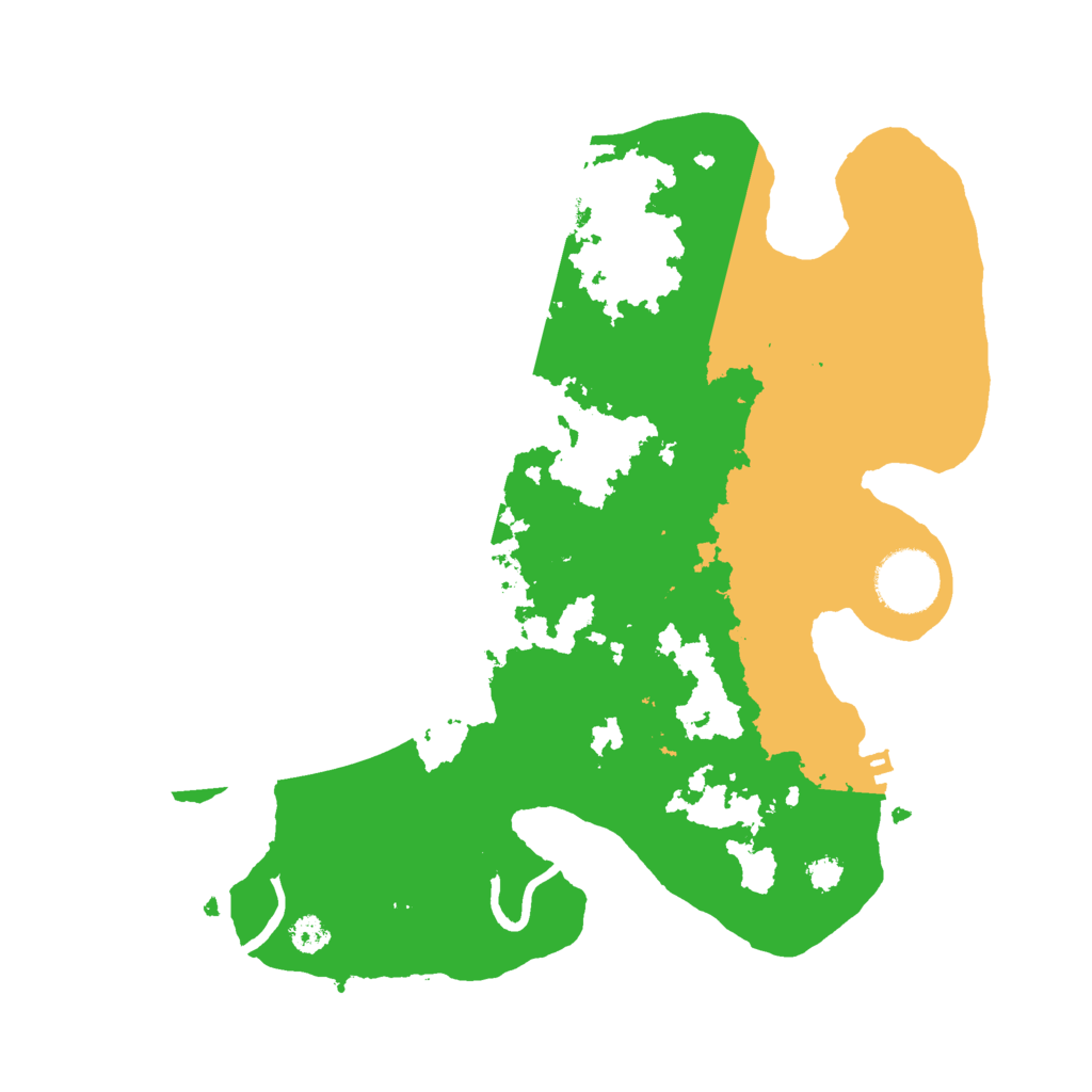 Biome Rust Map: Procedural Map, Size: 3000, Seed: 1839305919