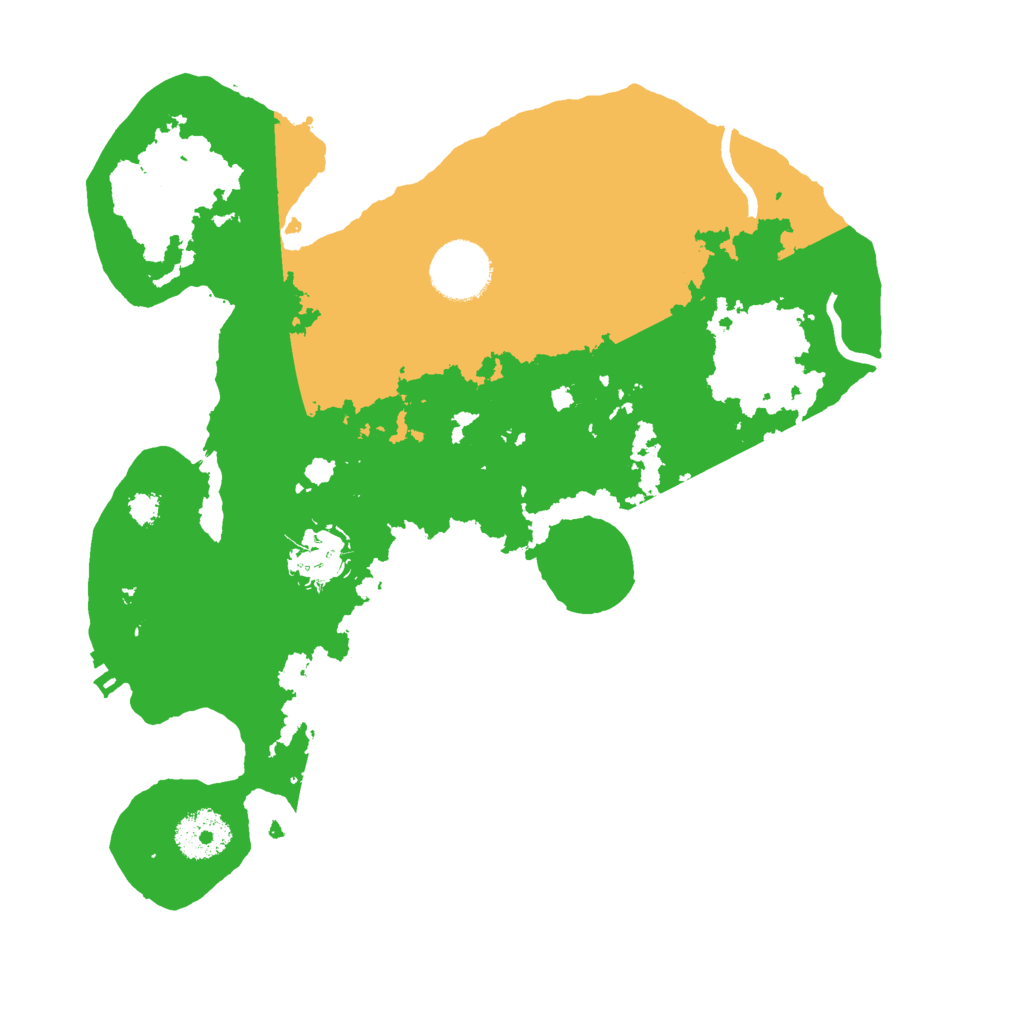 Biome Rust Map: Procedural Map, Size: 3000, Seed: 1995671