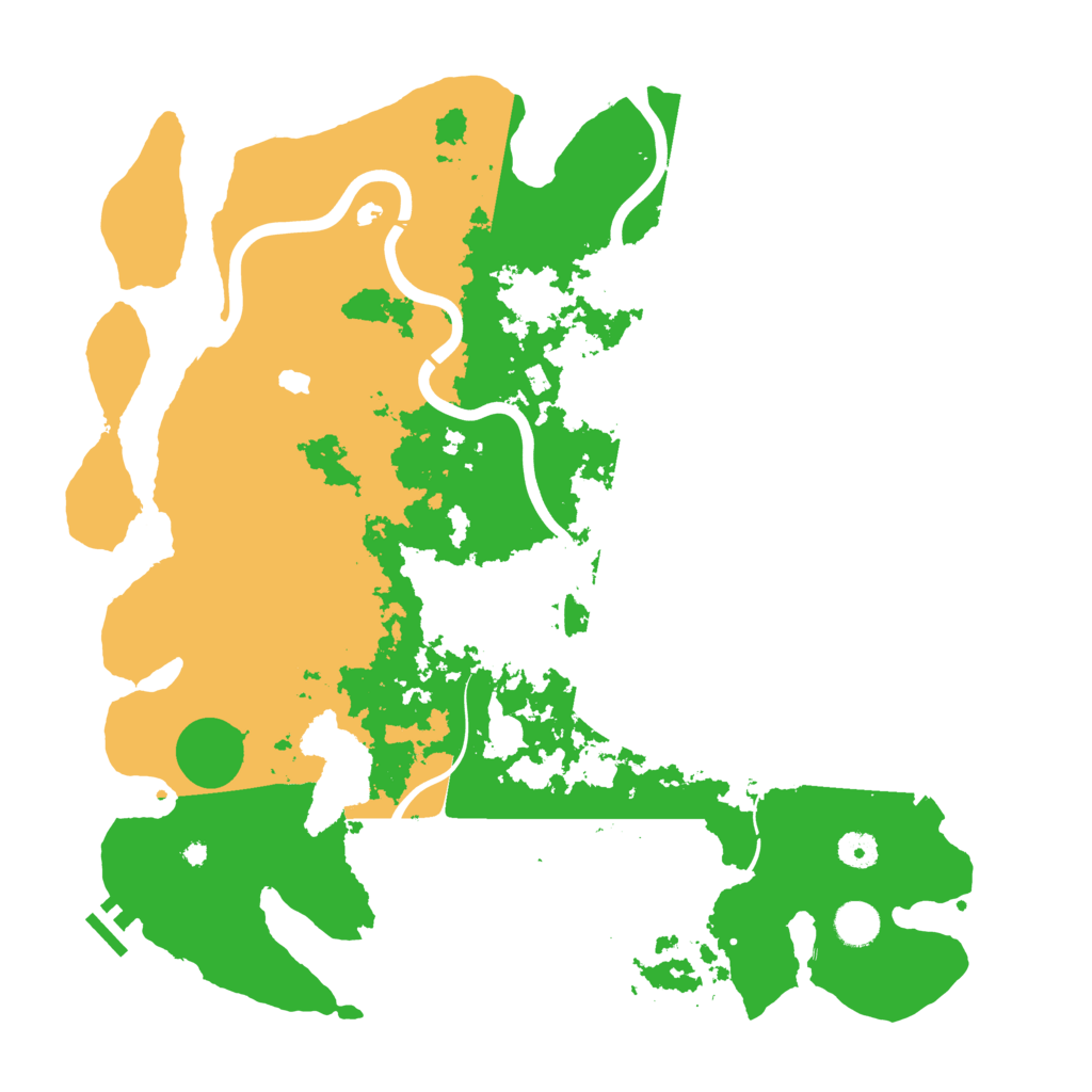 Biome Rust Map: Procedural Map, Size: 4250, Seed: 32230