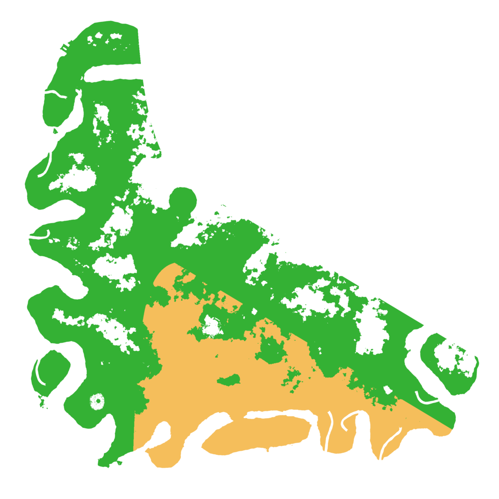 Biome Rust Map: Procedural Map, Size: 4800, Seed: 163176216