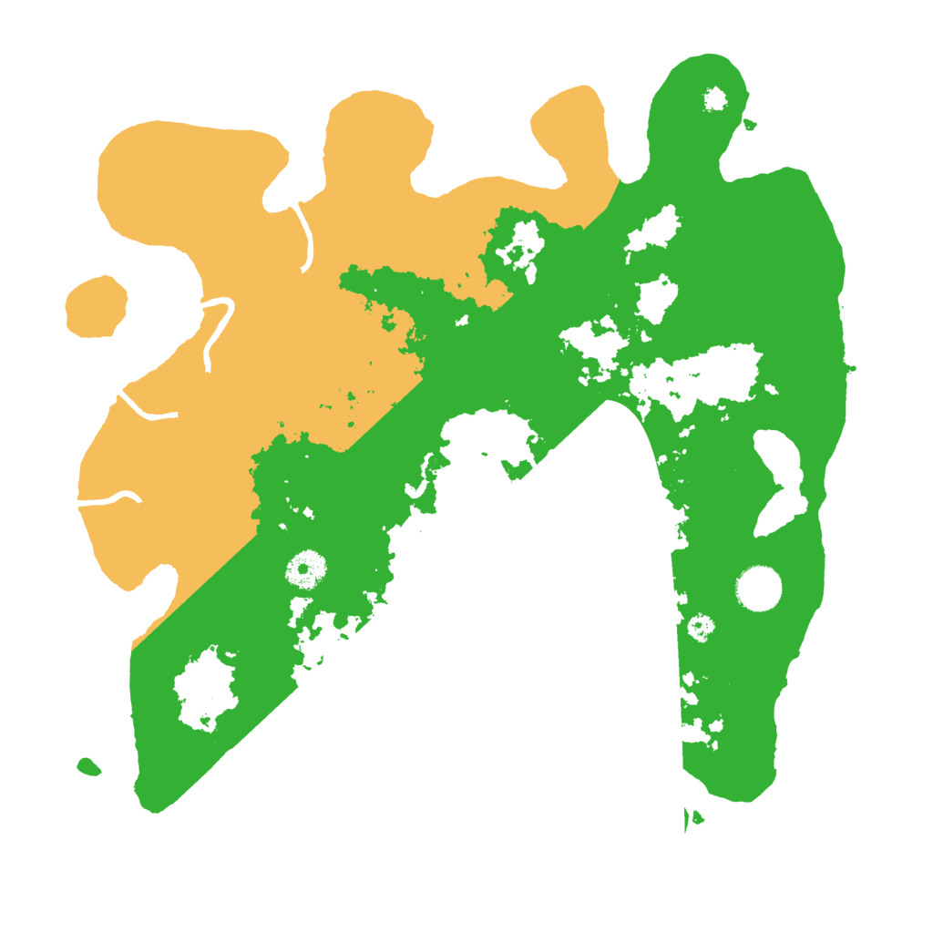 Biome Rust Map: Procedural Map, Size: 3600, Seed: 2432453