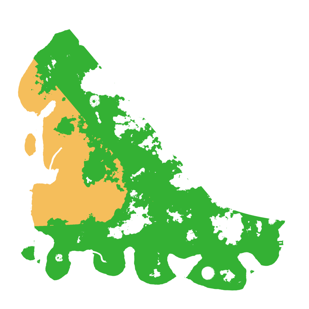 Biome Rust Map: Procedural Map, Size: 4200, Seed: 35323890