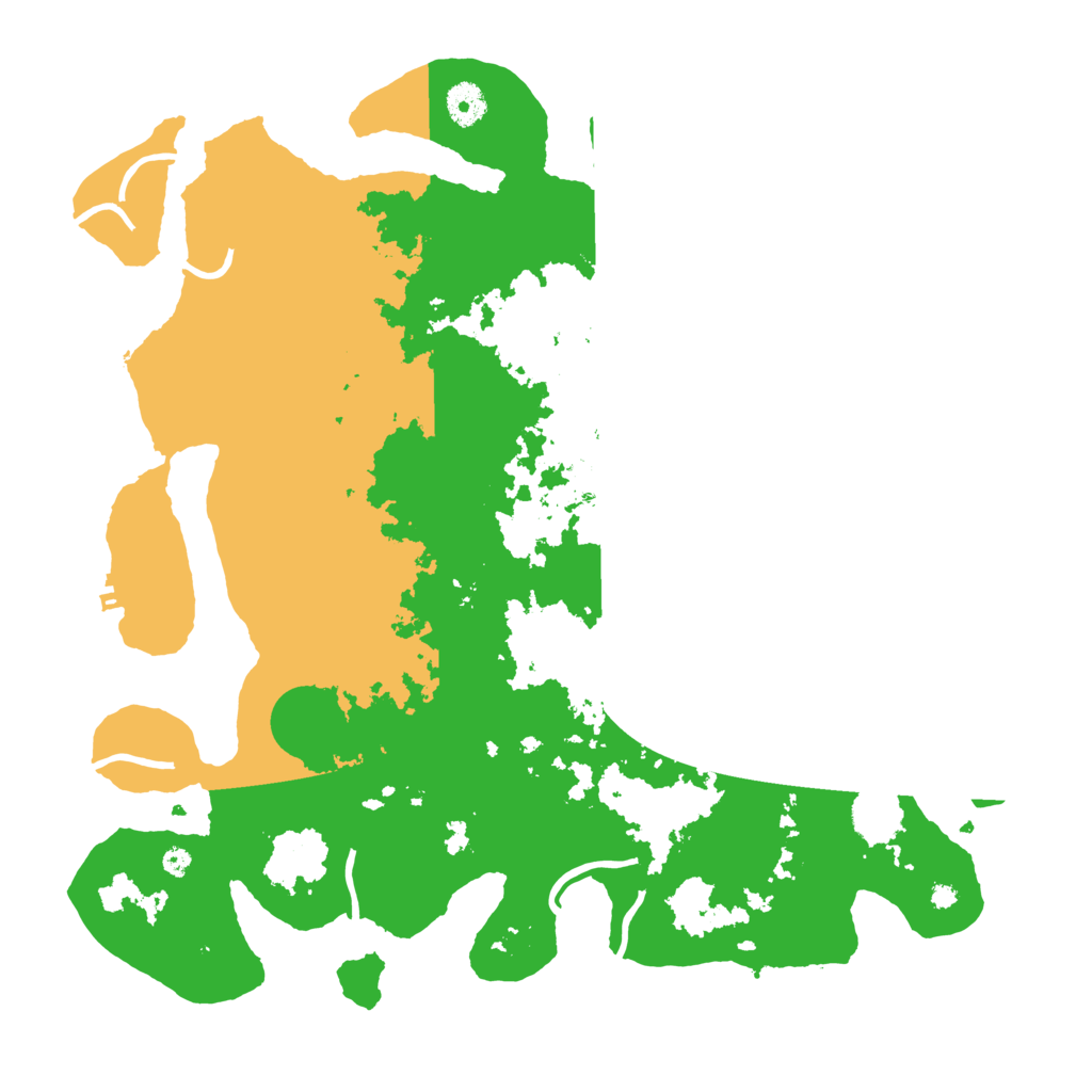 Biome Rust Map: Procedural Map, Size: 4000, Seed: 848761
