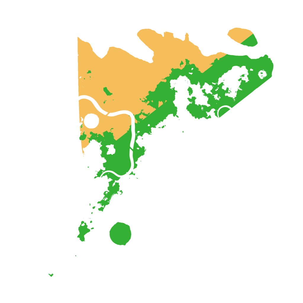 Biome Rust Map: Procedural Map, Size: 3750, Seed: 261970827