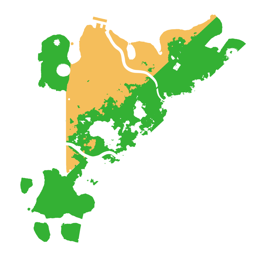 Biome Rust Map: Procedural Map, Size: 3750, Seed: 213115537