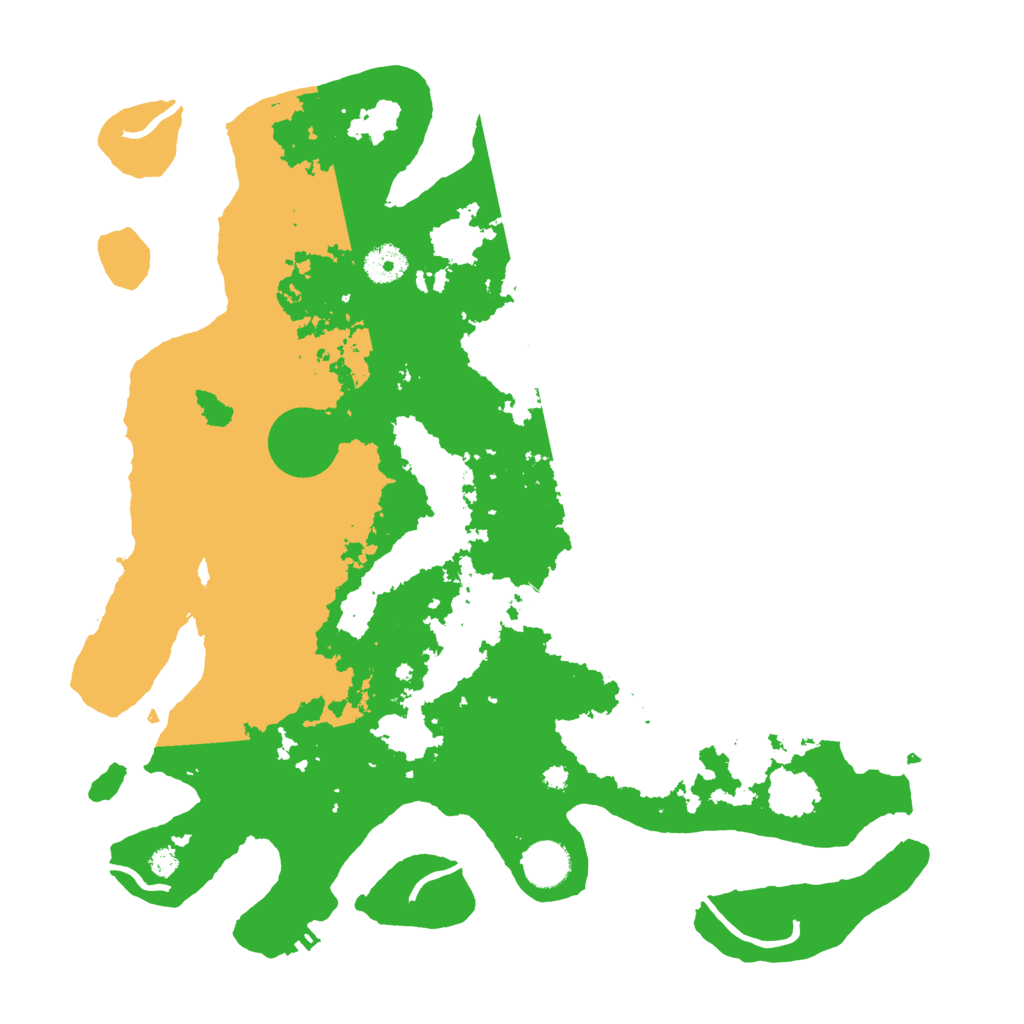 Biome Rust Map: Procedural Map, Size: 3850, Seed: 678193781