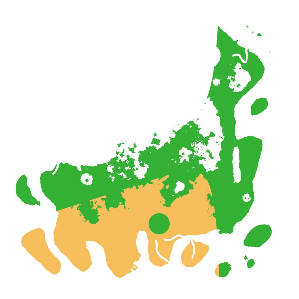 Biome Rust Map: Procedural Map, Size: 3750, Seed: 2089336918