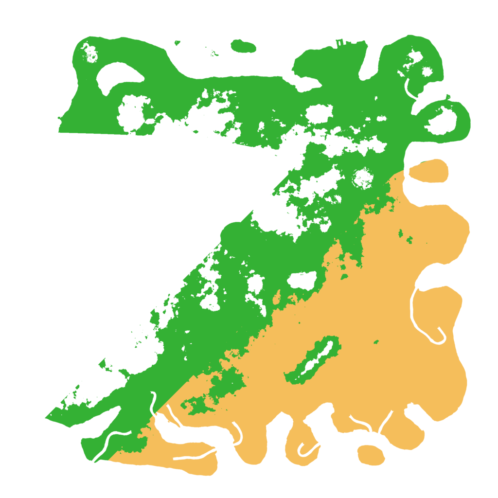 Biome Rust Map: Procedural Map, Size: 4500, Seed: 35111030