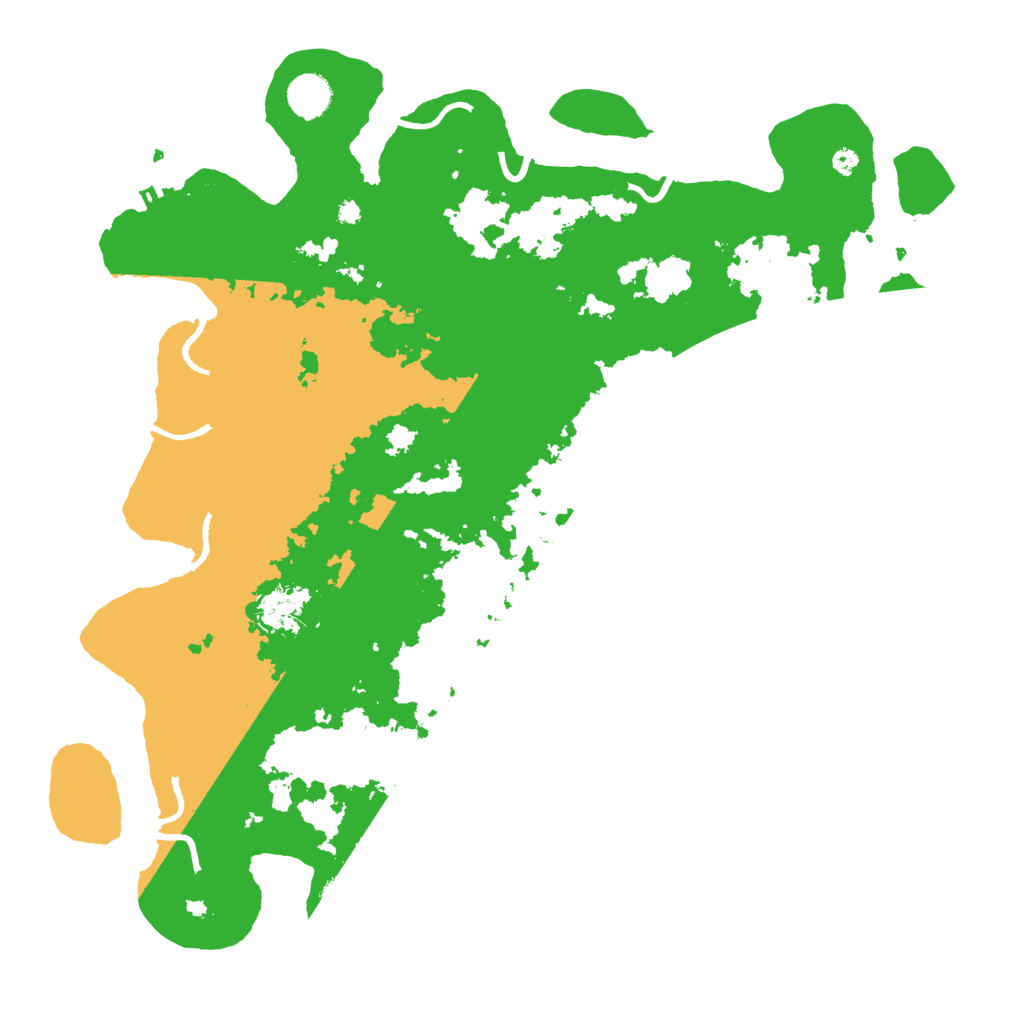 Biome Rust Map: Procedural Map, Size: 4096, Seed: 36503